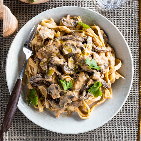 Beef Stroganoff