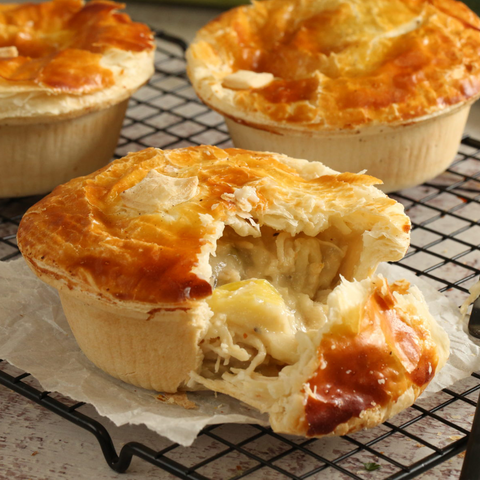 Chicken & Leek Pie